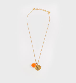 SRHWC Orange Pearl Necklace