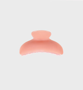 Cursive Logo Hair Clip - Peach