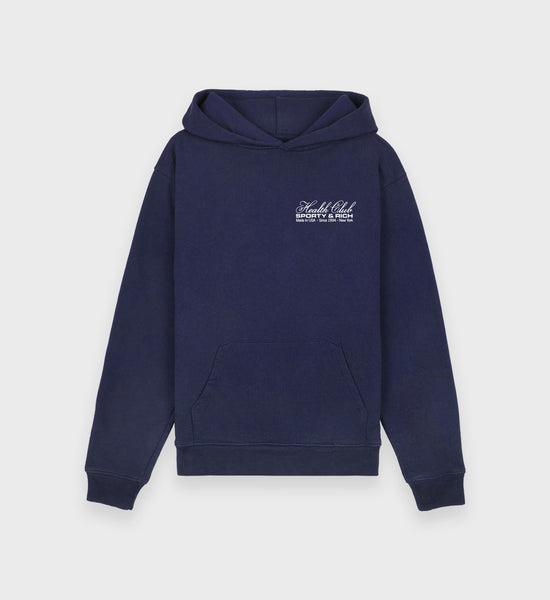 Made In USA Hoodie - Navy/White