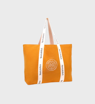 Paris Country Club Tote Bag - Faded Gold/White