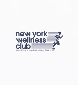 USA Wellness Club T-Shirt White/Navy