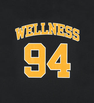 Wellness 94 Rugby Tee - Faded Black/Gold