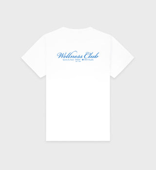 1800 Health T-Shirt - White/Ocean