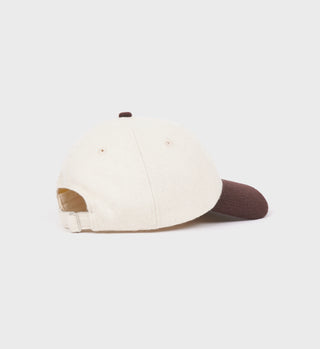 Vendome Wool Hat - Off White/Chocolate