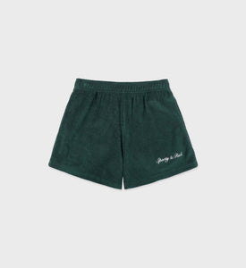 Syracuse Terry Short - Forest/White