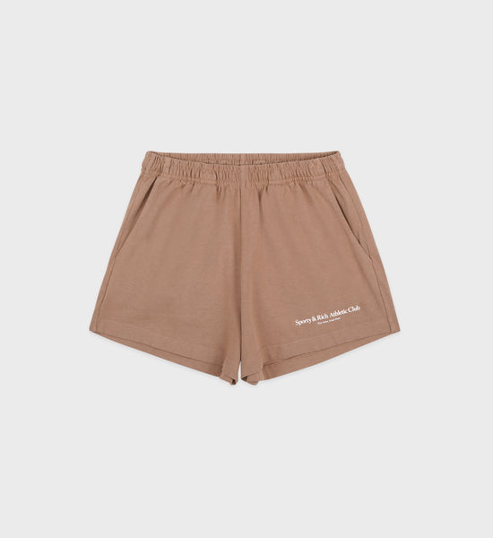 Athletic Club Disco Short - Cappucino