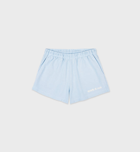 Avant Garde Disco Short - Baby Blue/Cream