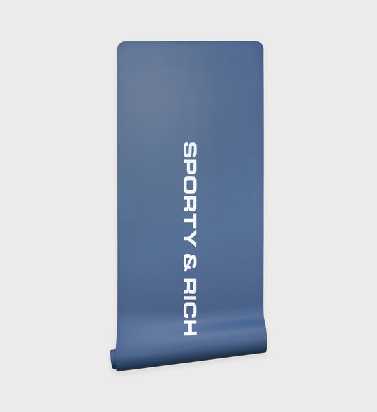 SR Bold Yoga Mat - Blue/White