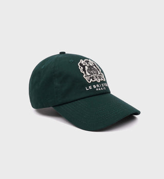 Bristol Crest Hat - Forest Green/Cream