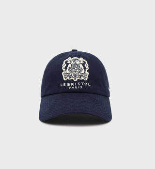 Bristol Crest Hat - Navy/Cream