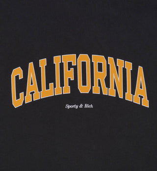 California Crewneck - Faded Black/Gold