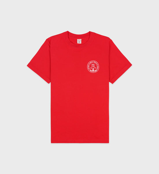 Central Park T-Shirt - Sports Red/White