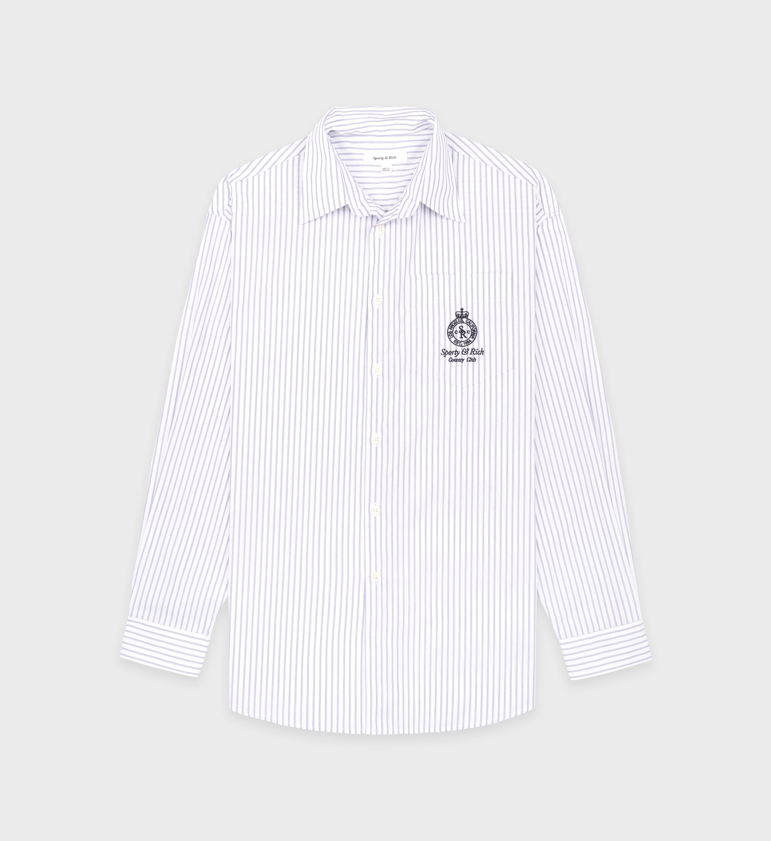 Sporty amp; Rich Crown cotton polo shirt - Neutrals