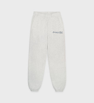 French Sweatpant - Heather Gray/Navy