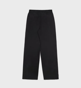 Golf Embroidered Track Pant - Black/Cream