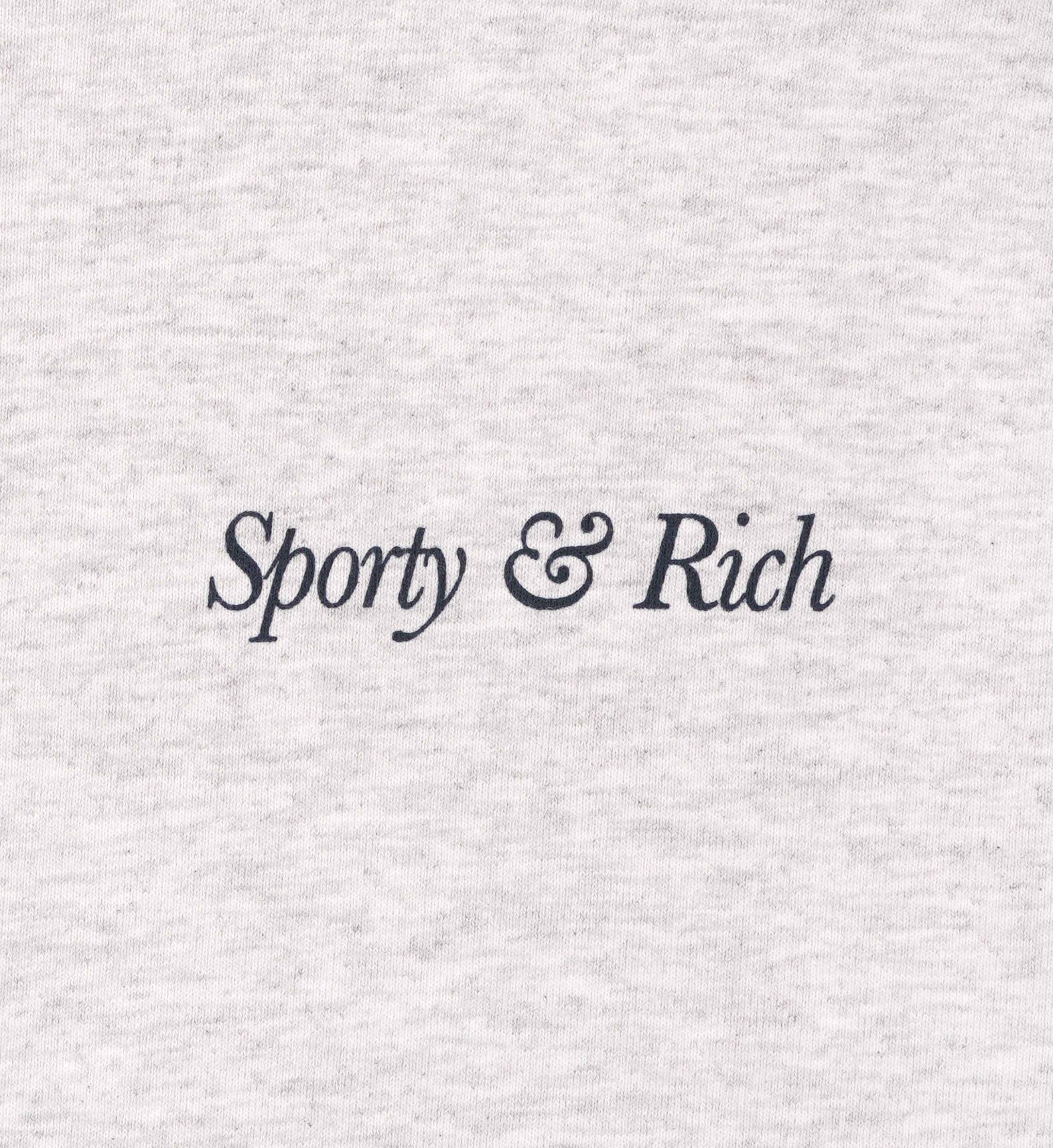Italic Logo Sweatpant - Heather Gray/Navy – Sporty & Rich