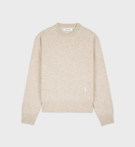 SRC Wool Crewneck - Heather Oatmeal