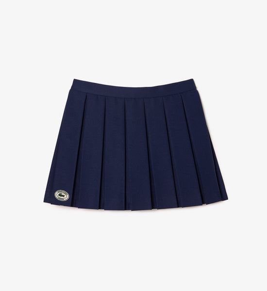Tennis Pleated Skirt - Marine