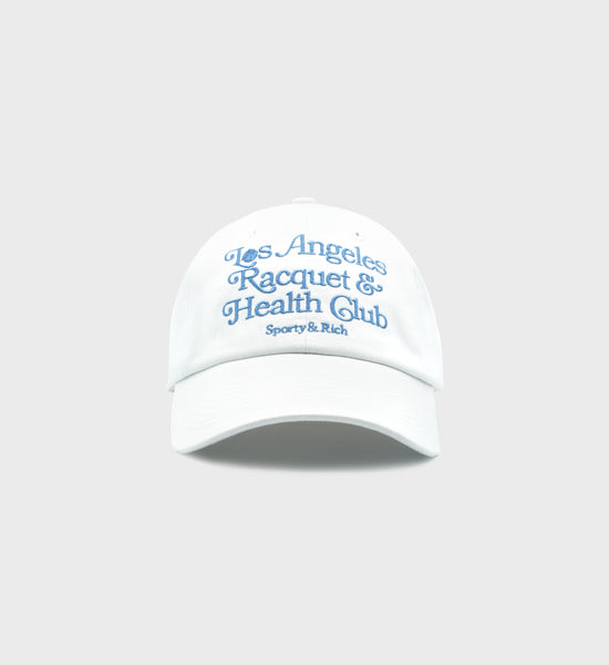 LA Racquet Club Hat - White/Steel Blue