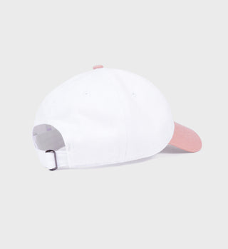 Rizzoli Embroidered Hat - White/Ballet