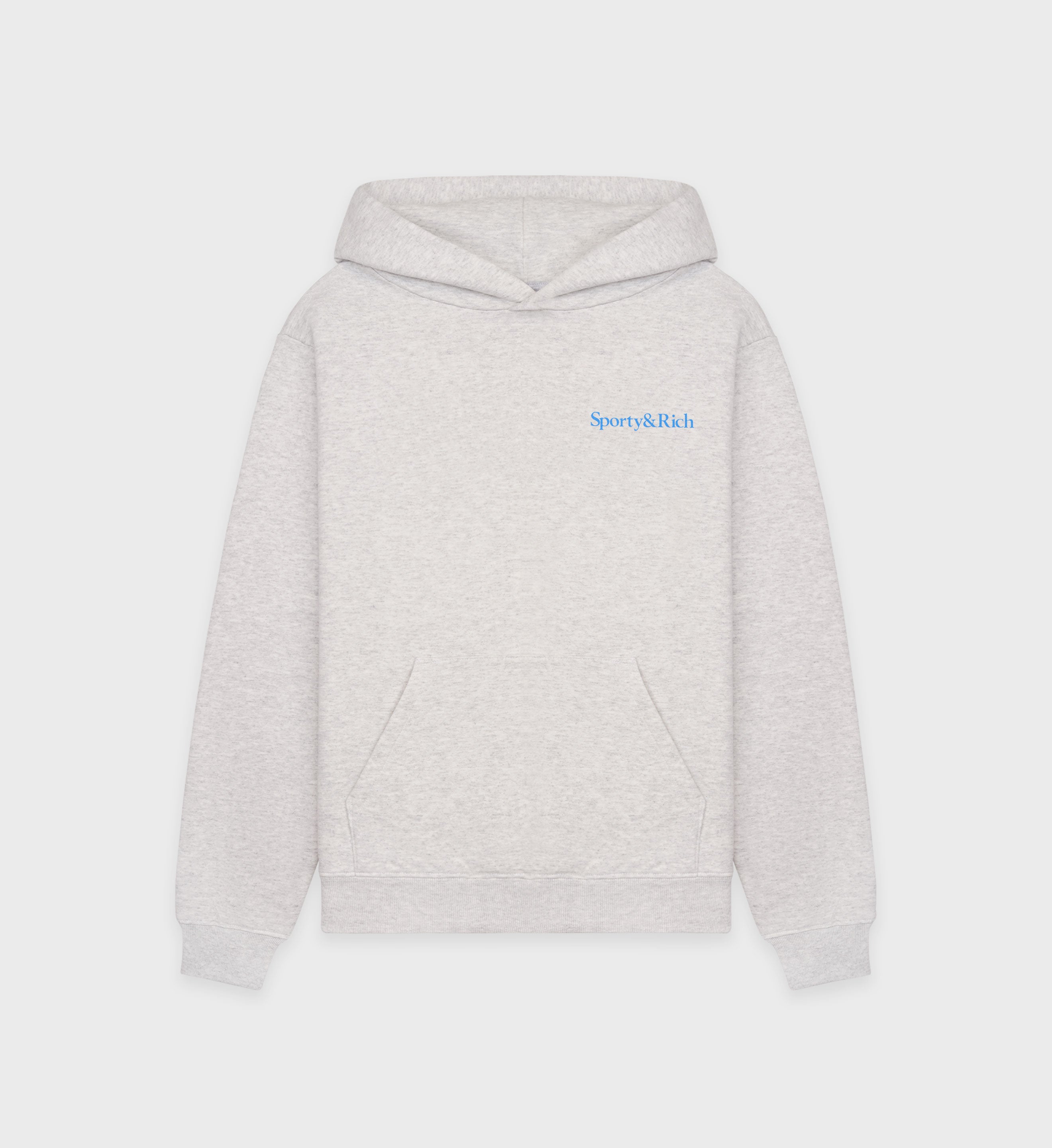 Sporty and rich top grey hoodie