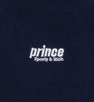 Prince Sporty Terry Track Pants - Navy/White