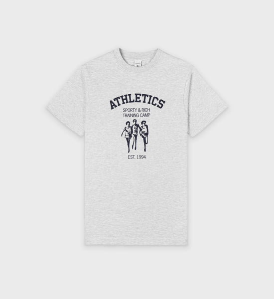 Racers T-Shirt - Heather Gray/Navy