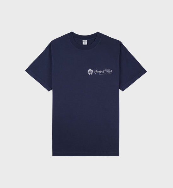 Regal T-Shirt - Navy/White