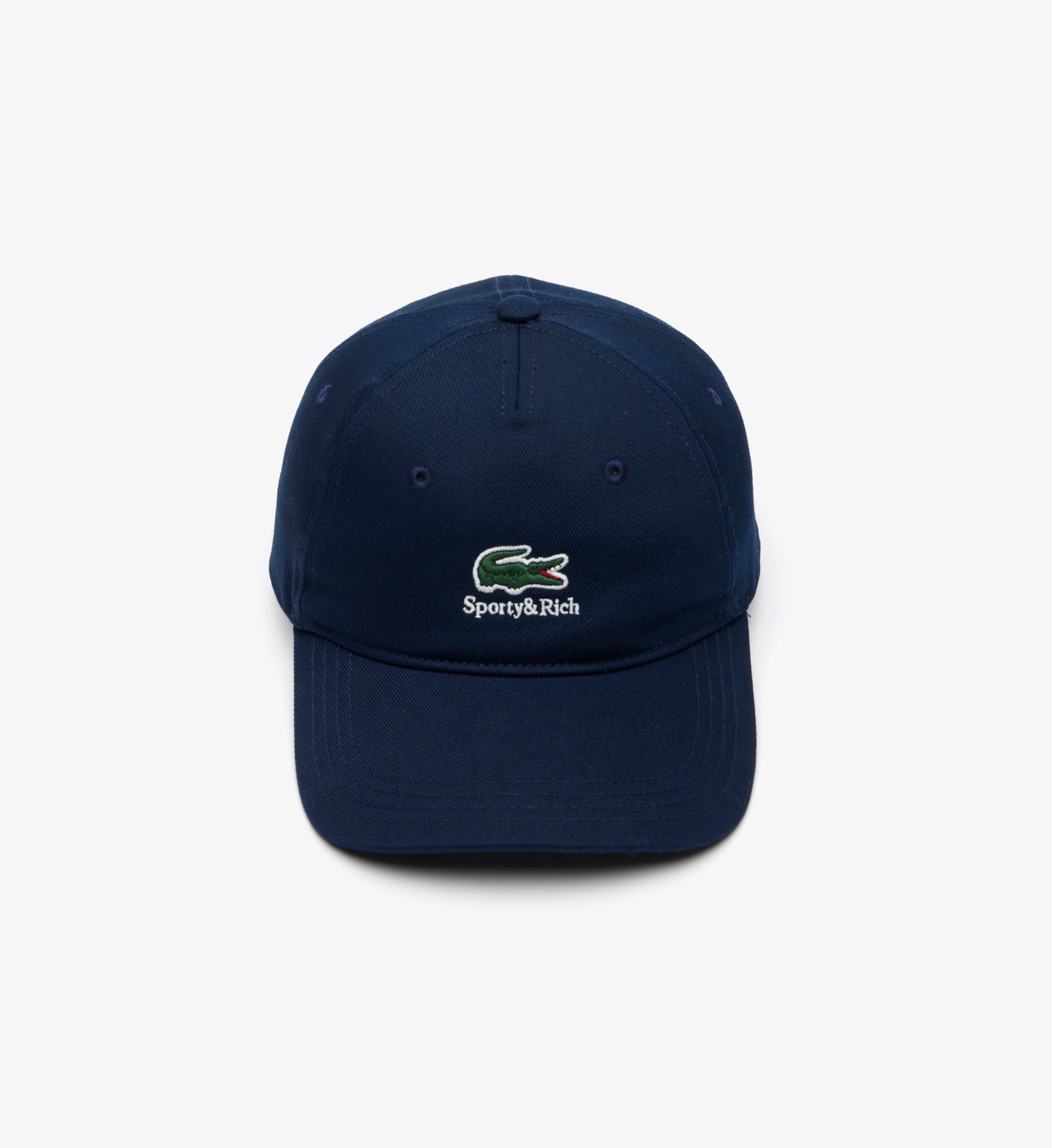 – Sporty Rich Serif - & Marine Hat Lacoste