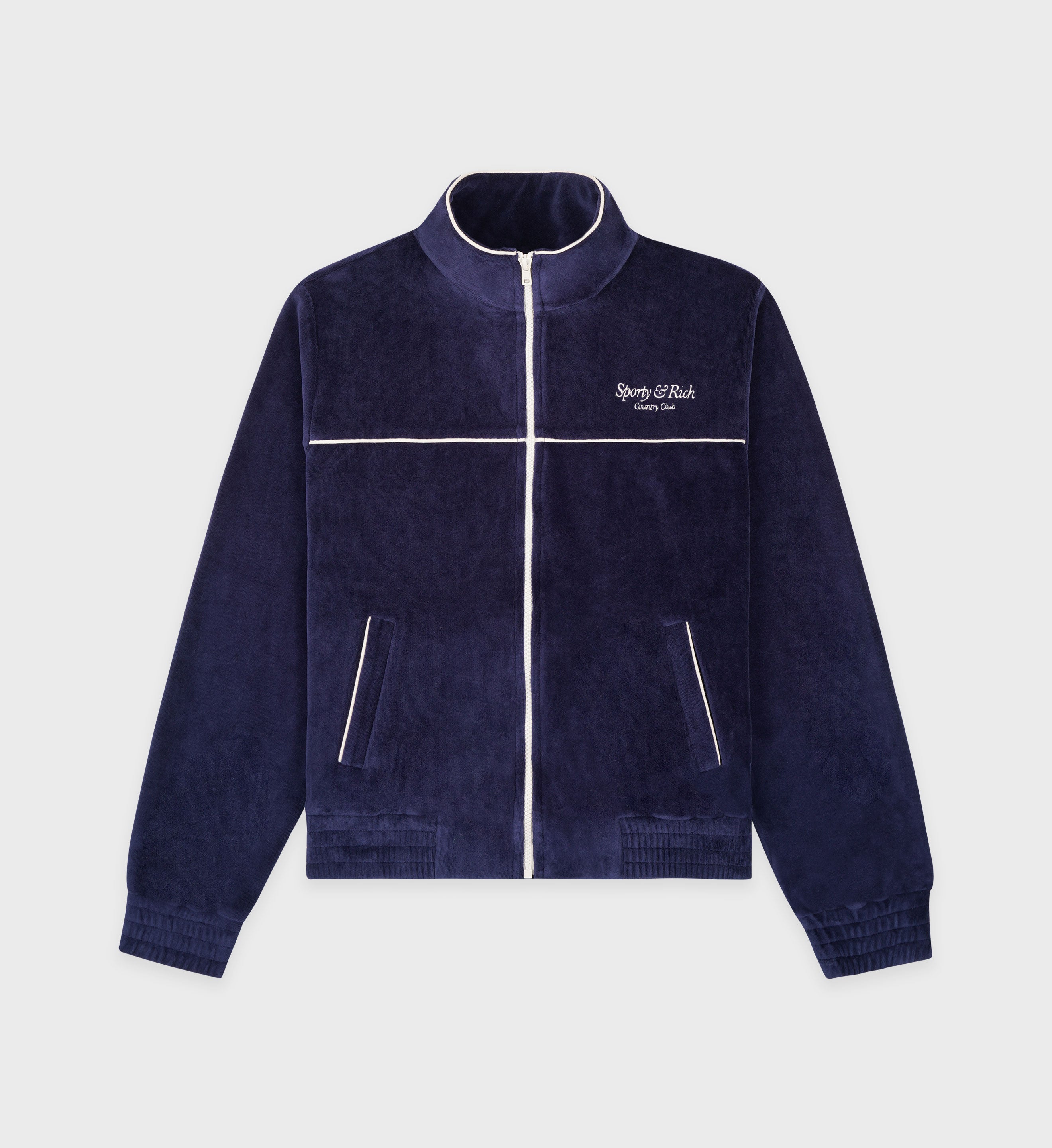 Track jacket deals navy