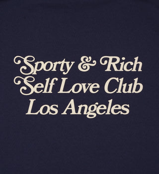Self Love Club T-Shirt - Navy/Cream