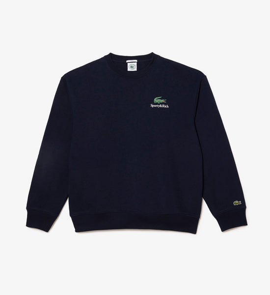Play Tennis Crewneck - Marine/Farine