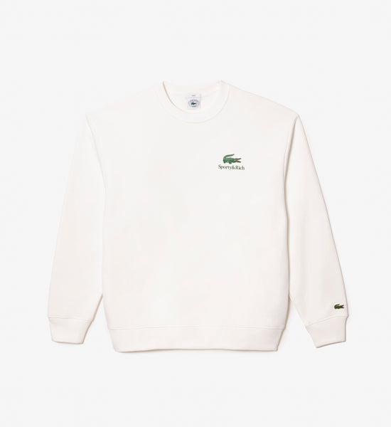 Play Tennis Crewneck - Farine/Green