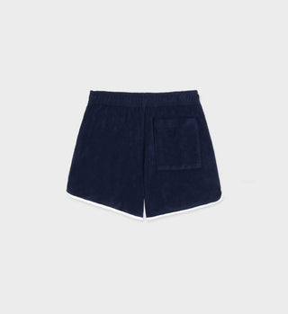 Prince Sporty Terry Shorts - Navy/White