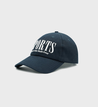 Sports Hat - Navy/White