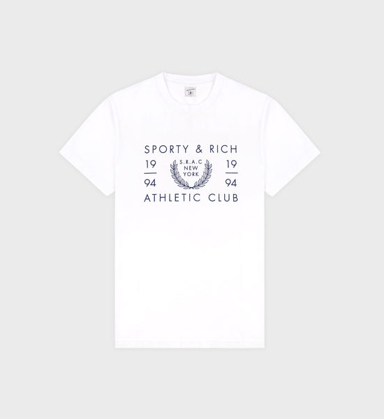 SRAC T-Shirt - White/Navy