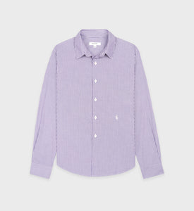 SRC Shirt - Purple Striped