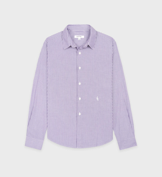SRC Shirt - Purple Striped