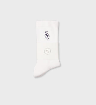 SRC Socks - White/Navy