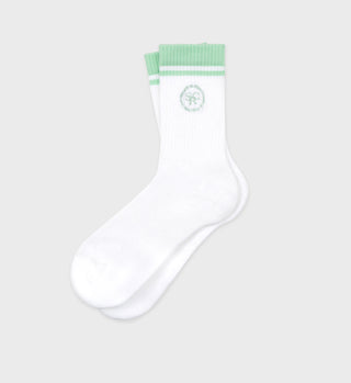 SRHWC Socks - White/Washed Kelly