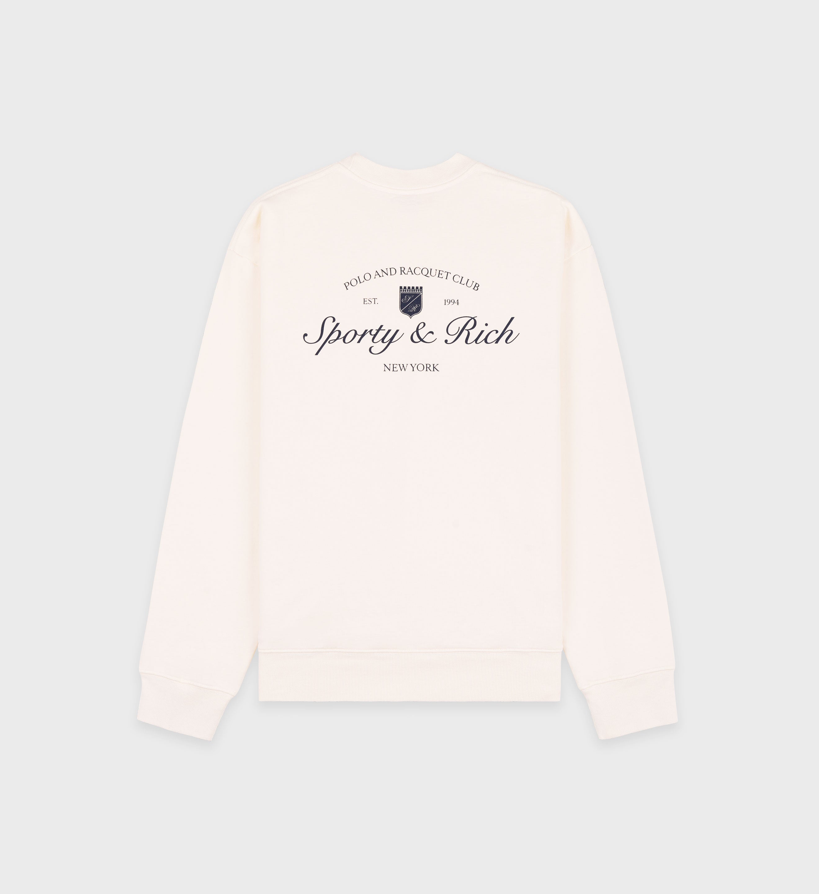 Syracuse Crewneck Off White Navy