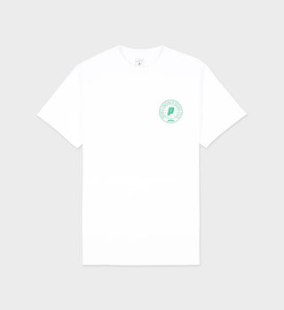 Net T-Shirt - White/Clean Mint