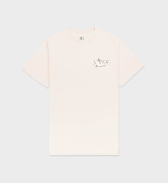 Prince Health T-Shirt - Cream/Navy