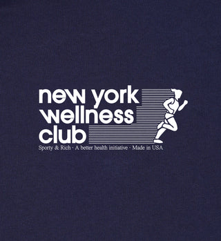 USA Wellness Club Crewneck - Navy/White