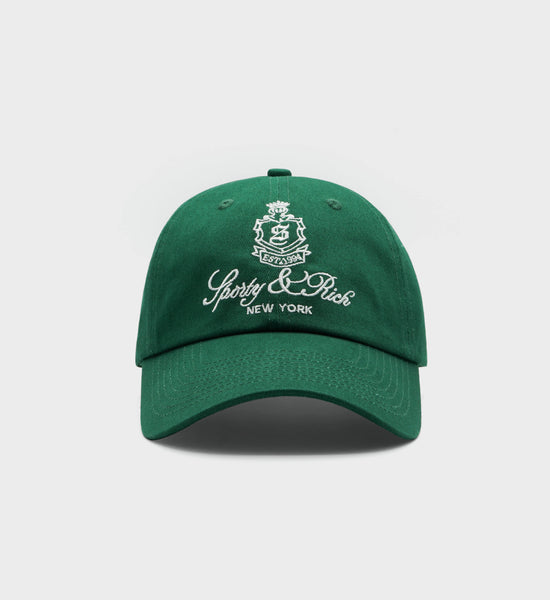 Vendome Hat - Forest/White