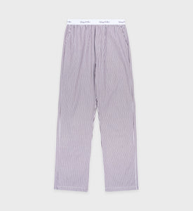 Vendome Pyjama Trousers - Brown Striped