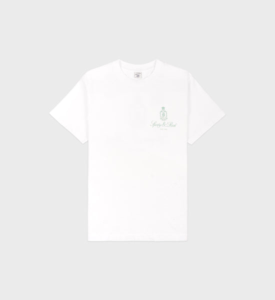 Vendome T-Shirt - White/Sage