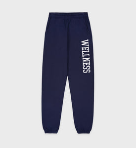 Wellness Ivy Sweatpants - Navy/White