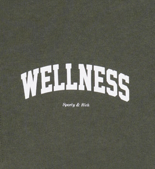 Wellness Ivy T-Shirt - Moss/White