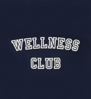 Wellness Club Soft Crewneck - Navy/White